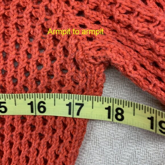 Unique! Handmade Crochet Long Sleeve Shirt - Picture 4 of 7